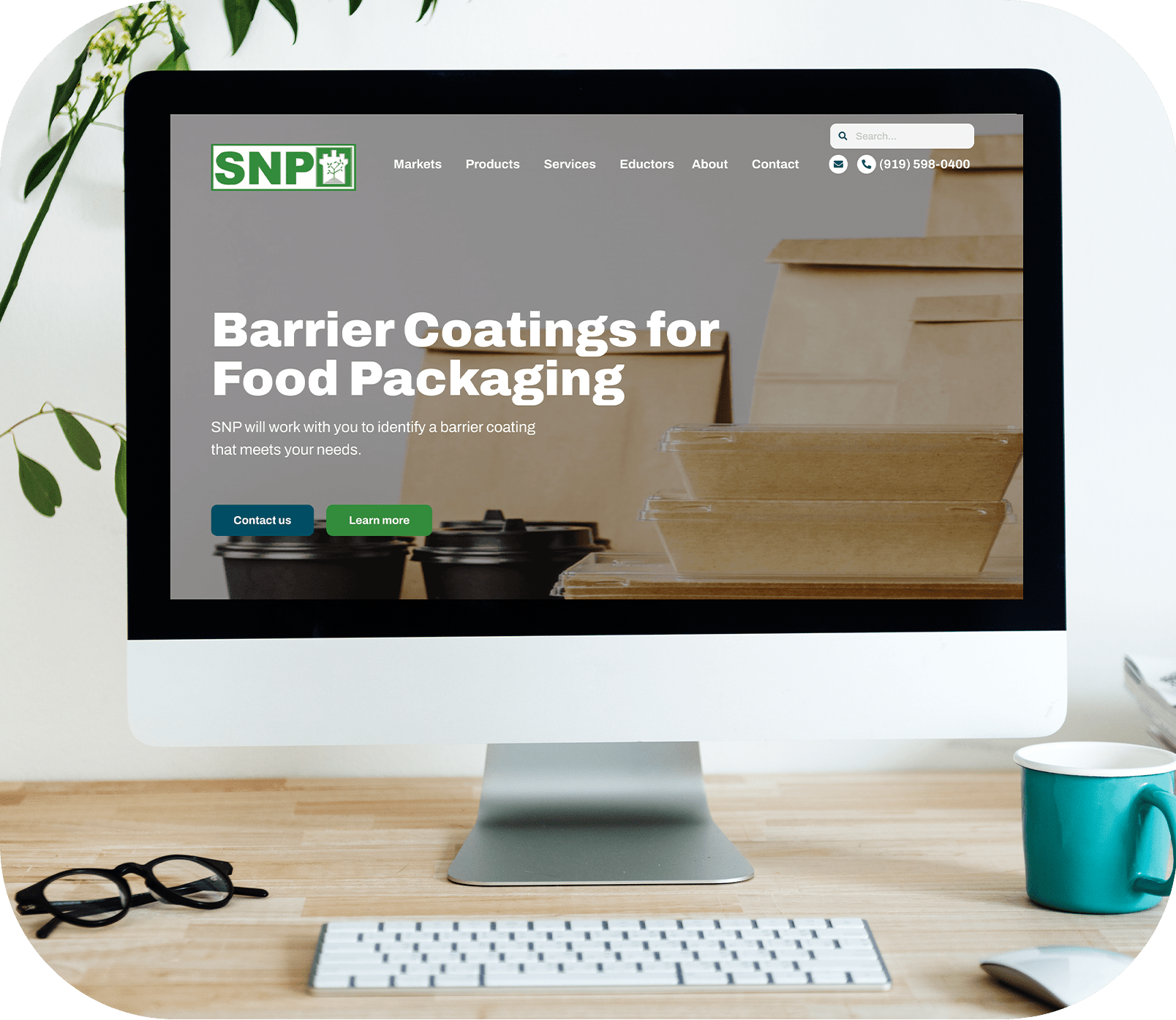 Website design for our client SNP - A chemical manufacturing company. Website is built on WordPress